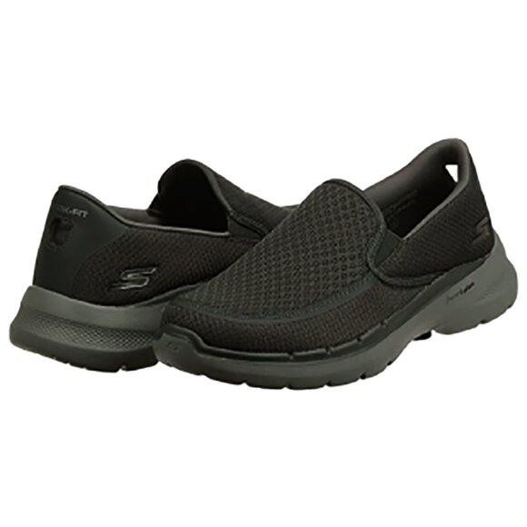 Brand New Skechers Men's GOwalk 6 Walking Shoes -Lightweight, Cushioned, Slip on - Picture 2 of 4